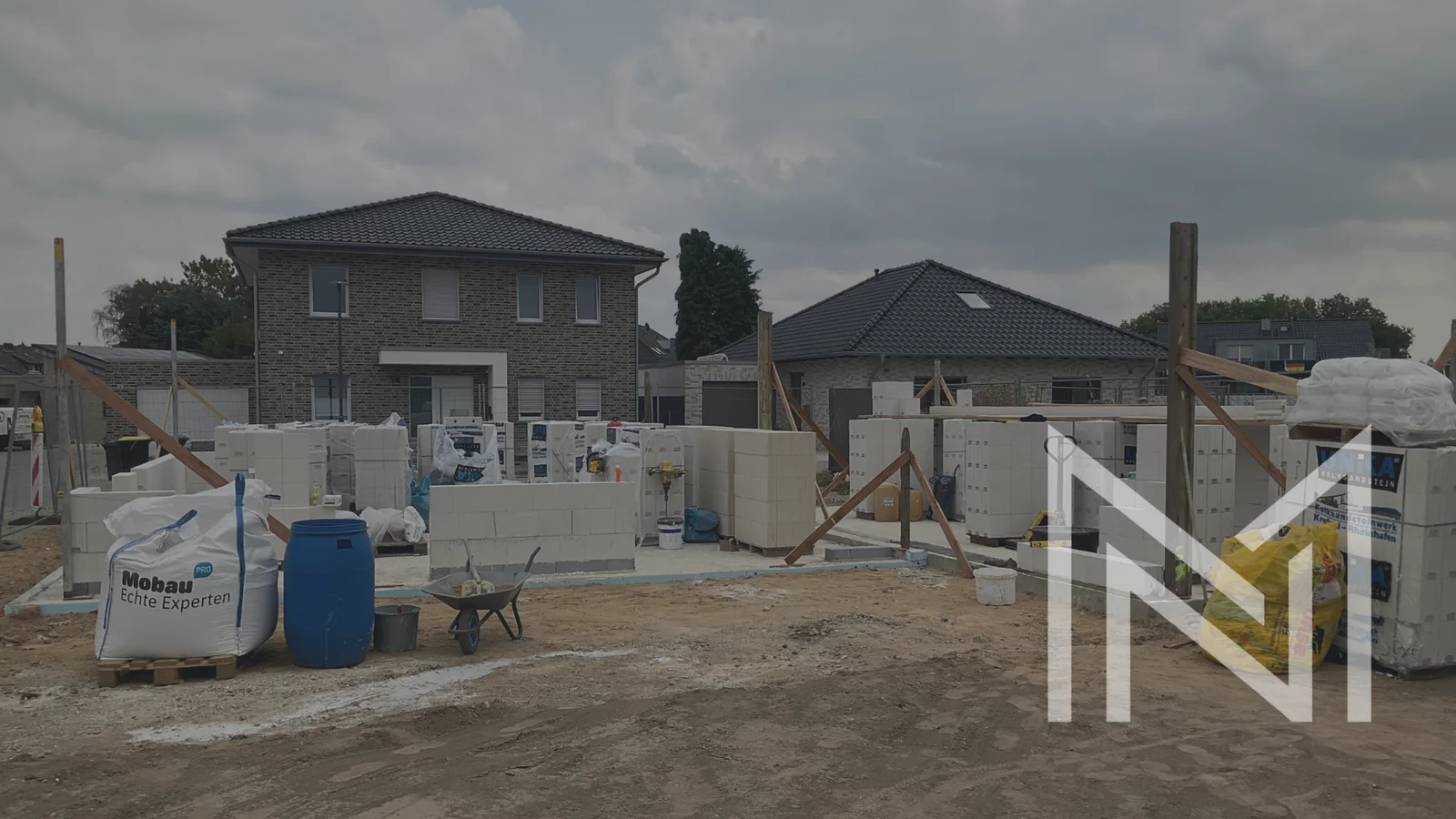 Einfamilienhaus Kleingladbach — Baustand August 2026